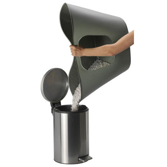 Moderna Lotus Cat Litter Box 54.4 x 43.9 x 40.5 cm-Olive Green