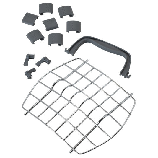 Moderna Road Runner Metal Door Carrier 56.4 x 37.4 x 35 cm-Grey