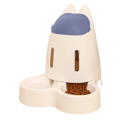 Pado Kitty Double Dispenser (Water & Food) 36*31*27cm