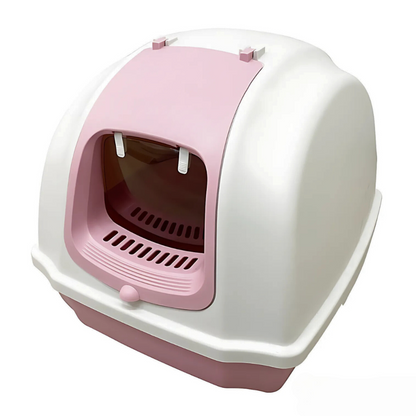 Pado Litterarium Cat Litter Box 50.5*44.5*40 cm- Pink