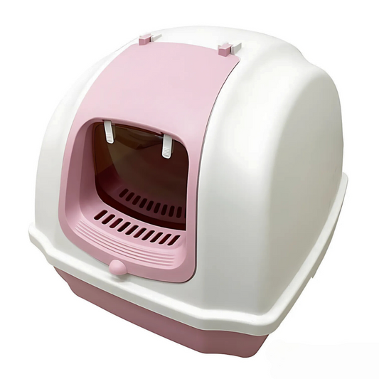 Pado Litterarium Cat Litter Box 50.5*44.5*40 cm- Pink