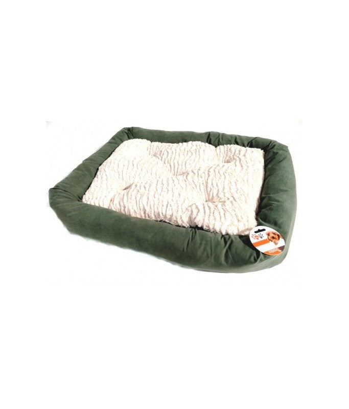 Paw Pals Pet Cushion[Color - Green, Dimension - 60 x 50cm]