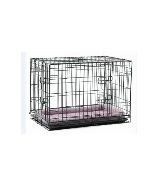 Paw Pals Classic Wire Crate With Bed[Dimension - 62 x 43.5 x 50cm]