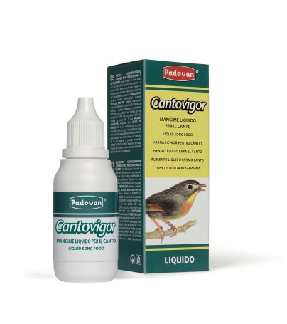 Padovan Cantovigor Liquid Complementary Feed for Birds 30ml