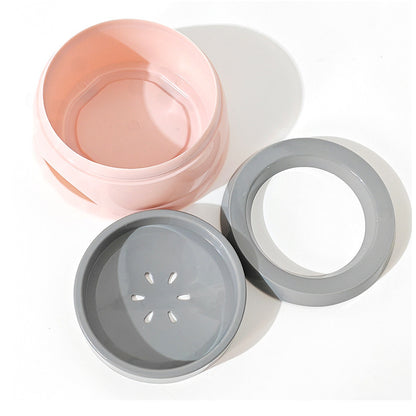 Pado Classic Round Anti Spill Pet Bowl 15.3×18.9×8cm-Pink