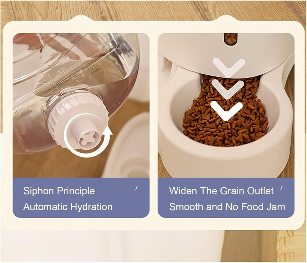 Pado Kitty Double Dispenser (Water & Food) 36*31*27cm