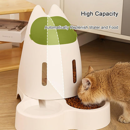 Pado Kitty Double Dispenser (Water & Food) 36*31*27cm