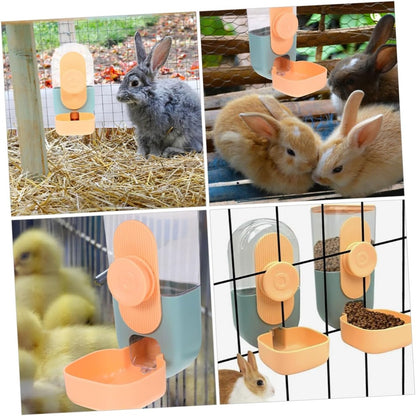 Pado Pastel Food Dispenser Small-Orange-[500ml]