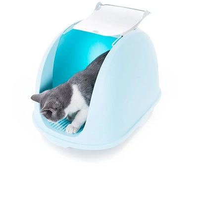 Pado Portable Cat Litter Box 56*39*42cm-Pink