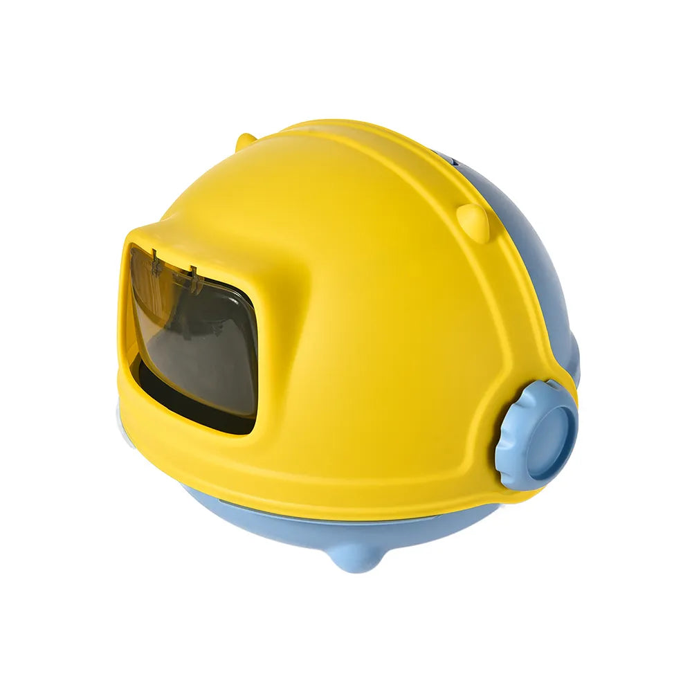 Pado Starship Cat Litter Box 55.4*49*41.7cm-Yellow