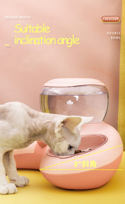 Pado Water Dispenser With Double Bowl-Green 1.4L