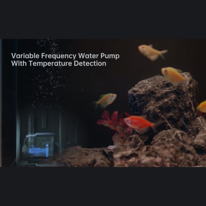 Pawgether Cooke 1s Smart Aquarium With Feeder CK 1S [Wifi Version]-45.4x26.3x35.3cm [30Litre]