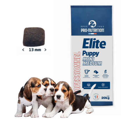 Pro nutrition Elite Puppy Mini/Medium 20kg