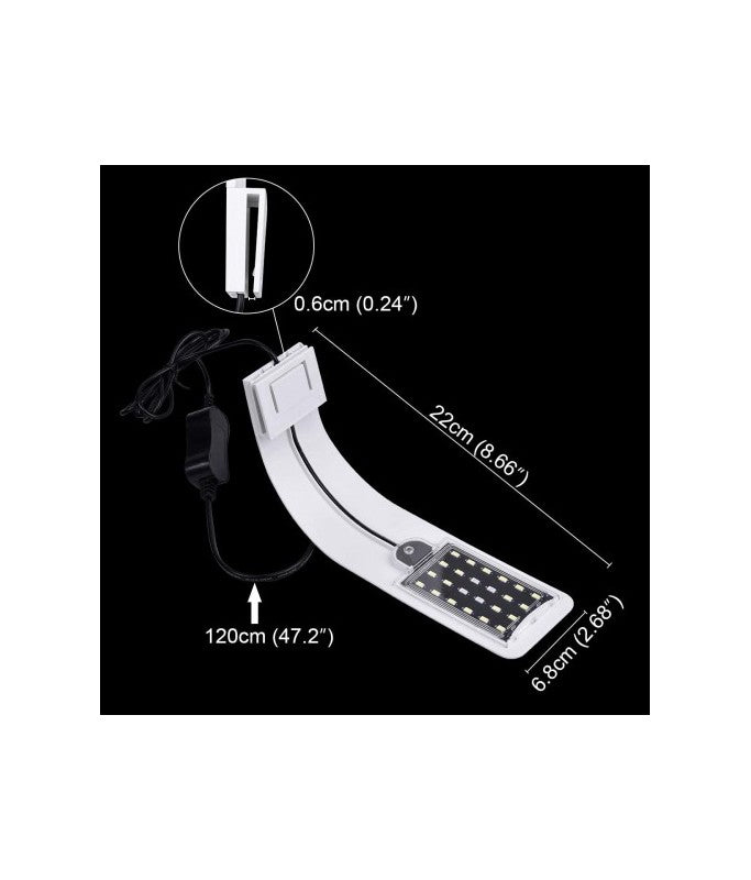 Roxin LED Top Light-10W-White & Blue Light[Color - White, Power - 10W]