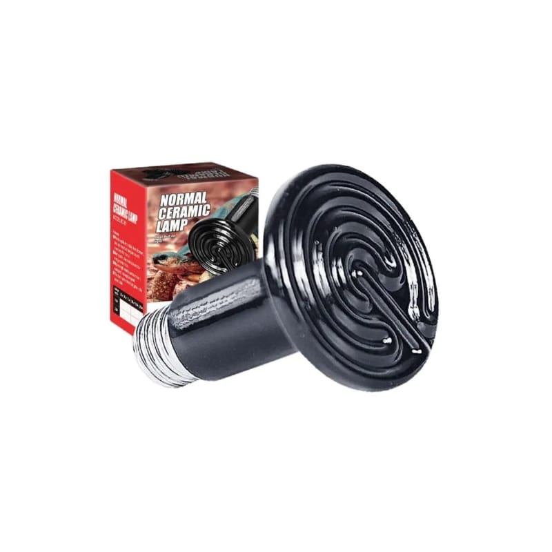 Reptile Heat Lamp Ceramic Heat Emitter No Light Emittingfor Amphibian Pet Brooder Coop Incubating Lizard Bearded Dragon-AI19