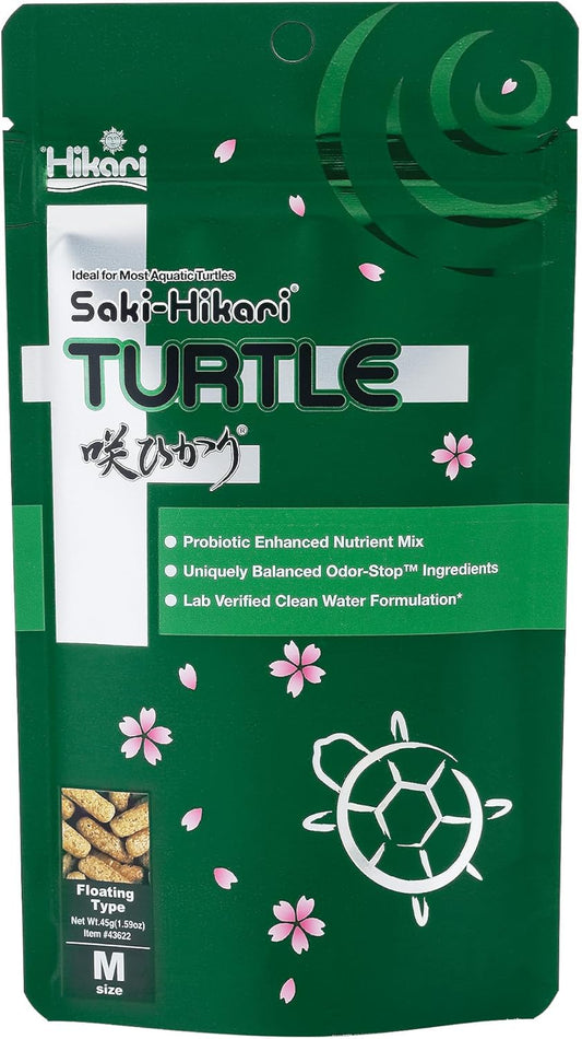 SAKI HIKARI TURTLE  FLOATING ( MEDIUM PELLET )- 45g