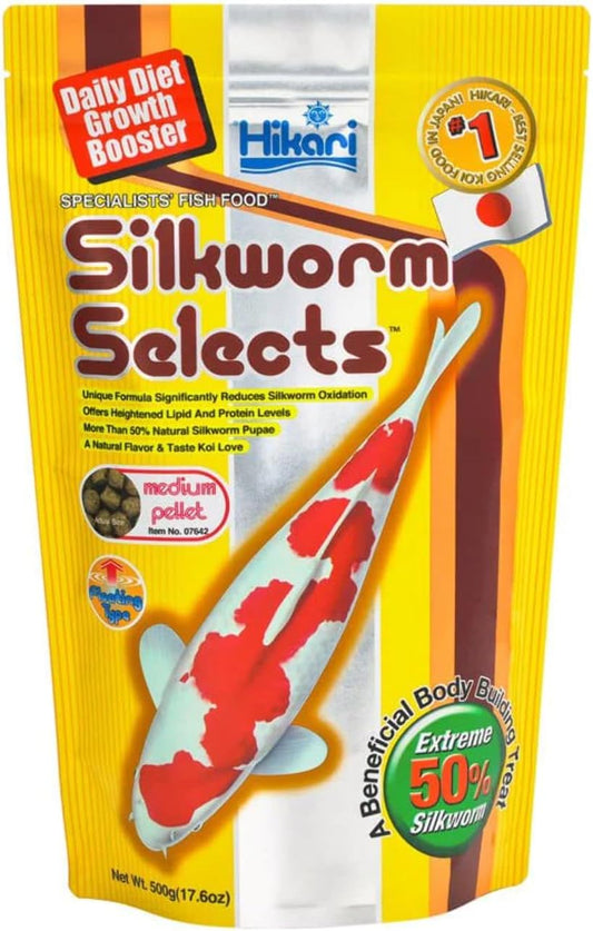 SILKWORM SELECTS  (MEDIUM PELLET)- 500g