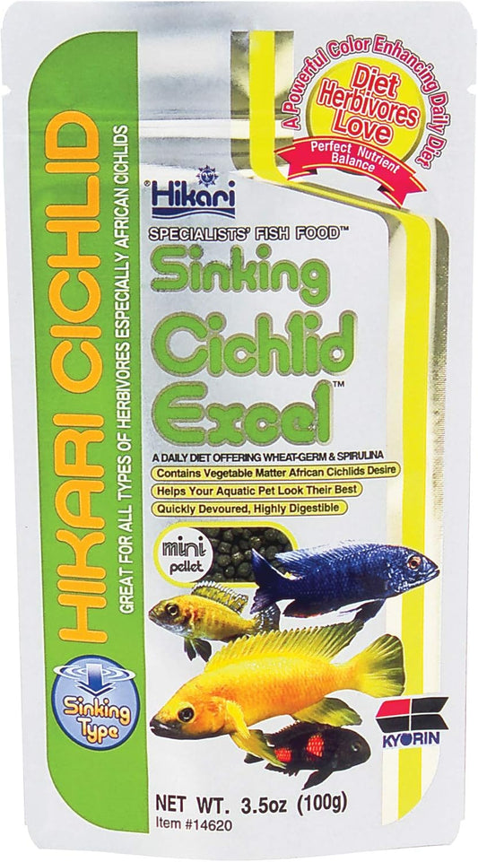SINKING CICHLID  EXCEL ( MINI PELLET )- 100g