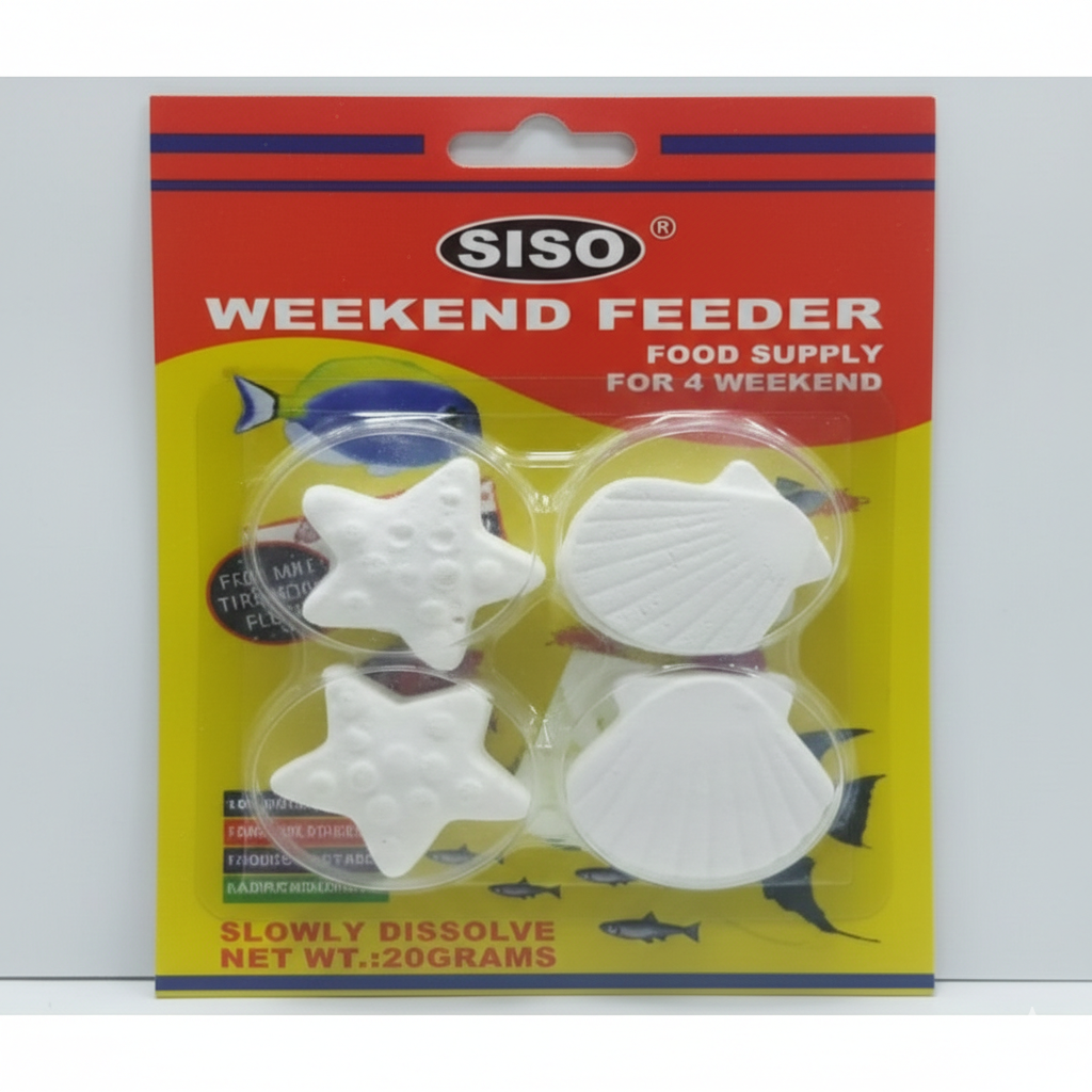 SISO Weekend Feeder fish food blocks -AI55