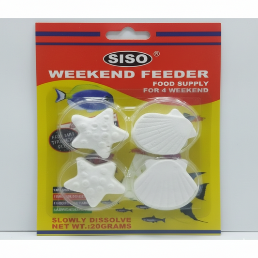 SISO Weekend Feeder fish food blocks -AI55