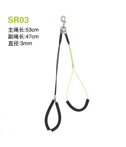 Shernbao Pet Steel Ropes[Dimension - Left Length- 47cm Right Length- 53cm]