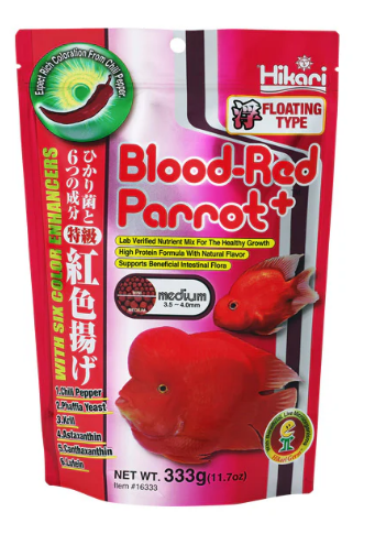 HIKARI BLOOD RED PARROT- 333g