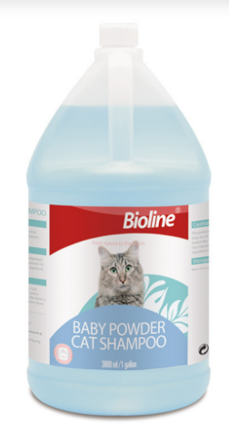 Bioline Baby Powder Cat Shampoo 3.8L