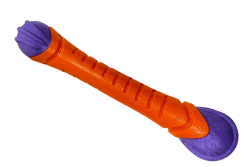 Pado Orange And Purple Tougher Toy Large 30.5x5.5x5.2cm