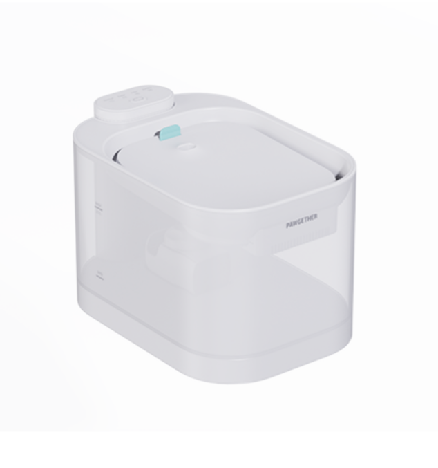 Pawgether Smart Pet Water Feeder-Pure P4S-[Capacity:2.5Litre]-UV Version-23.1x15.6x15.6cm
