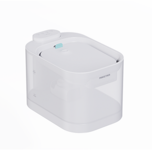 Pawgether Smart Pet Water Feeder-Pure P4S-[Capacity:2.5Litre]-UV Version-23.1x15.6x15.6cm
