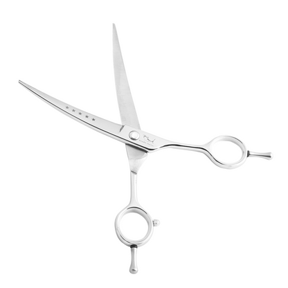 Shernbao High Quality Shark Teeth 5 Star Series Scissor 7.5", Curved