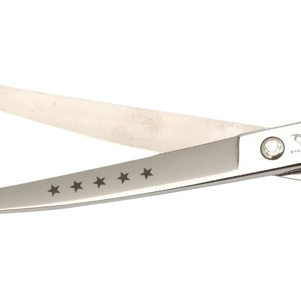Shernbao High Quality Shark Teeth 5 Star Series Scissor 7.5", Curved