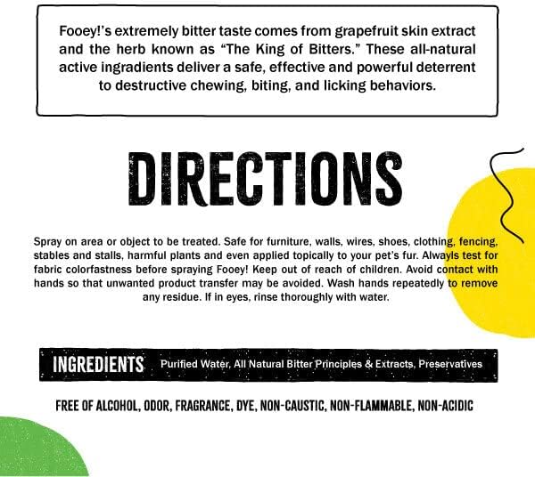 Synergy Labs Fooey! Ultra-Bitter Spray 473ml-DIS