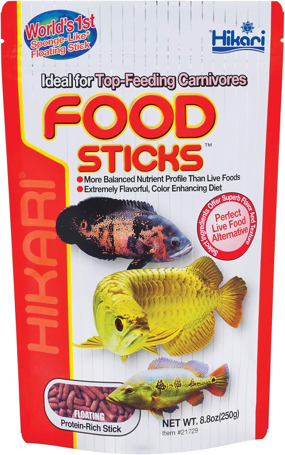 TROPICAL FOOD  STICKS- 250g