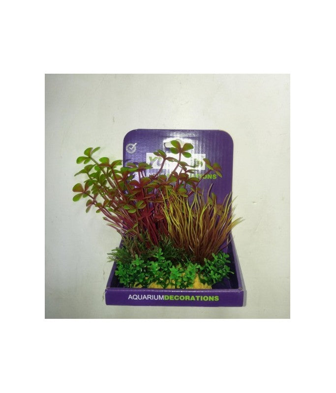 Yusee Aquarium Decoration - Artificial Plant - YS-40110[Size - M]