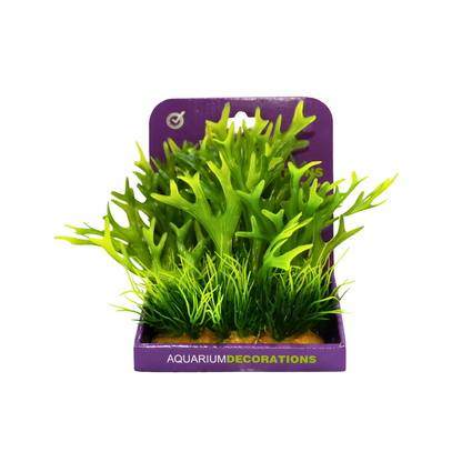 Yusee Aquarium Decoration - Artificial Plant - YS-60108[Length - 15cm]