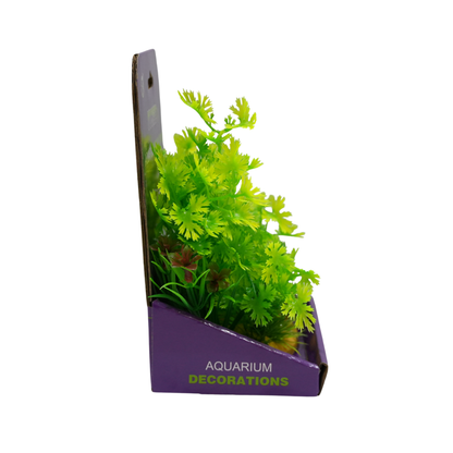 Yusee Aquarium Decoration - Artificial Plant - YS-60102[Length - 15cm]