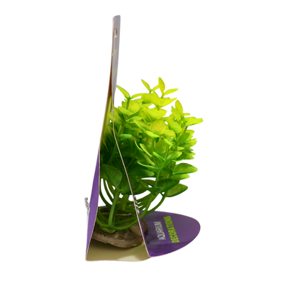 Yusee Aquarium Decoration - Artificial Plant - YS-92106[Length - 12cm]